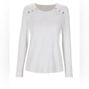 Cabi Snap Shoulder Sweatshirt
